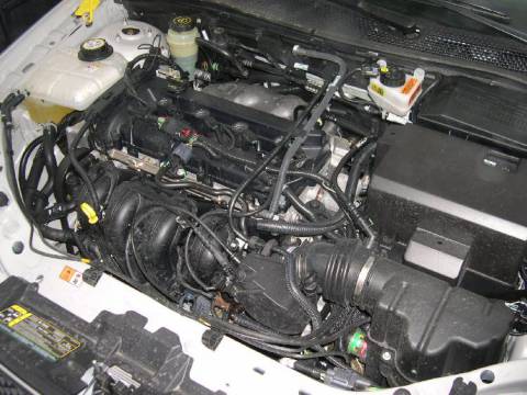 Car Engine in bad condition