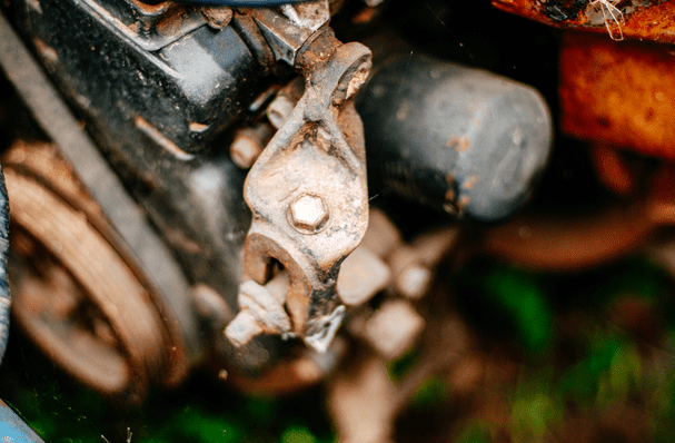 Rust on Car Engine