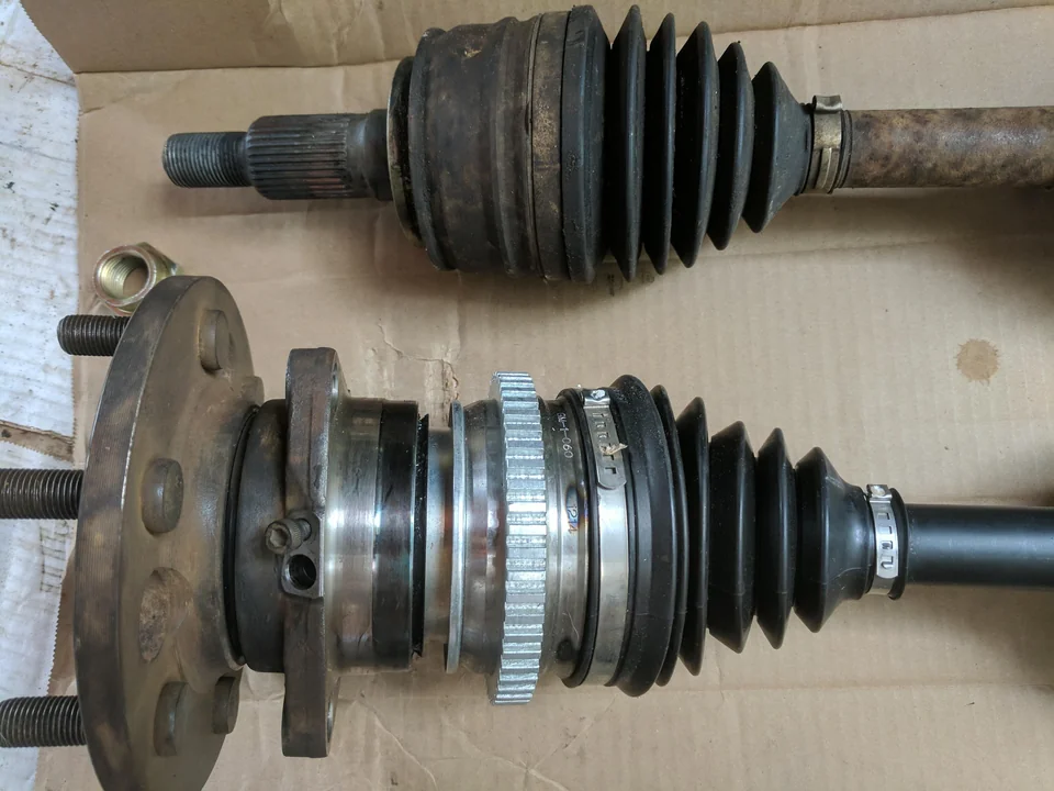 old CV axle and new CV axle